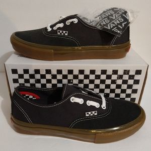 Vans Skate Authentic Raven/Gum Shoes Men's size 8